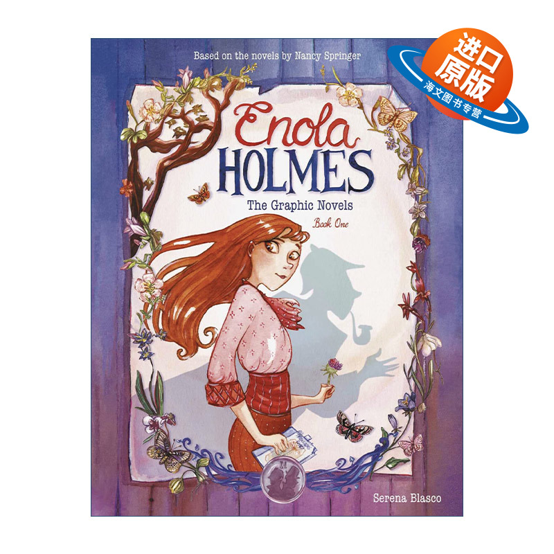 英文原版 Enola Holmes: The Graphic Novels 天才少女福尔摩斯3合1卷1 漫画 英文版 进口英语原版书籍