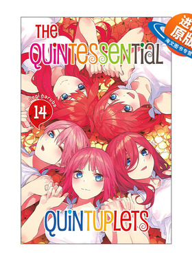 英文原版 The Quintessential Quintuplets 14 五等分的新娘14 同名动漫漫画 春场葱 讲谈社 英文版 进口英语原版书籍