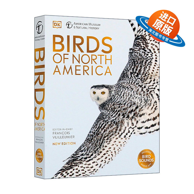 英文原版 American Museum of Natural History Birds of North America 美国自然历史博物馆 北美鸟类 DK自然科普百科 精装