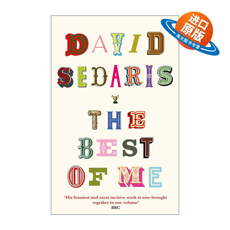 英文原版 The Best of Me 最好的我 大卫·赛德瑞斯David Sedaris 幽默短篇集 英文版 进口英语原版书籍