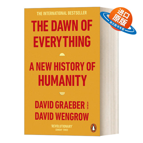 英文原版 The Dawn of Everything 万物的黎明 大卫·格雷伯 英文版 进口英语原版书籍