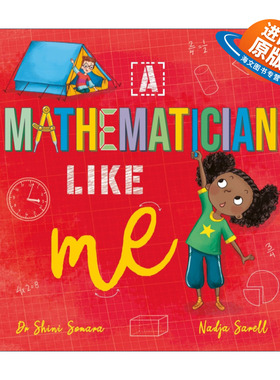 英文原版 A Mathematician Like Me 像我这样的数学家 儿童科普绘本 英文版 进口英语原版书籍