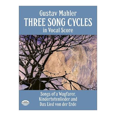 英文原版 Three Song Cycles in Vocal Score 三部声乐套曲缩编谱 旅人之歌 亡儿之歌 大地之歌 古斯塔夫·马勒 进口英语原版书籍