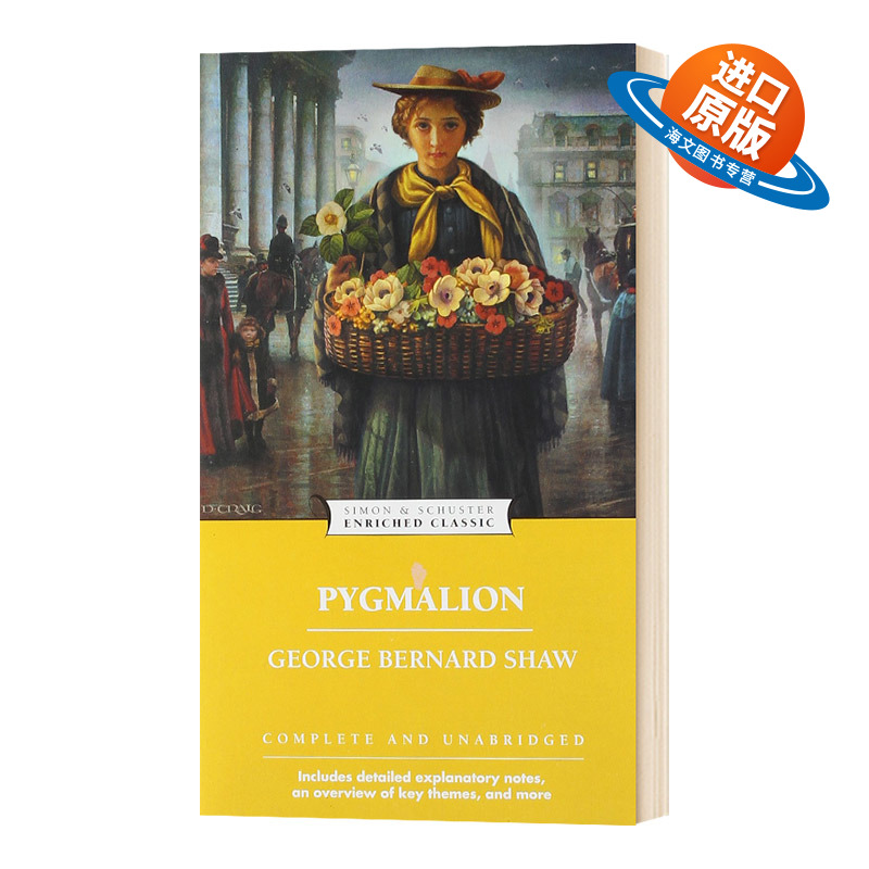 卖花女 英文原版 Pygmalion 皮格马利翁 芭芭拉少校 英文版进口原版英语文学书籍