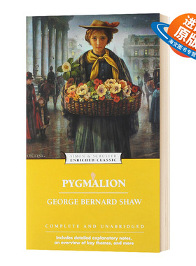 卖花女 英文原版 Pygmalion 皮格马利翁 芭芭拉少校 英文版进口原版英语文学书籍