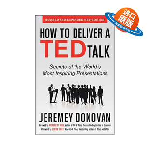 Deliver 进口英语原版 How 书籍 英文版 Talk 英文原版 TED