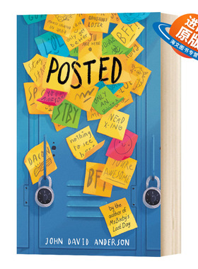 英文原版 Posted 便利贴 儿童小说 英文版 进口英语原版书籍