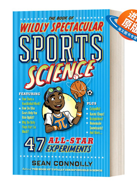 英文原版 精装 The Book of Wildly Spectacular Sports Science 体育百科 精装 儿童STEM课外辅导读物 英文版 进口英语原版书籍