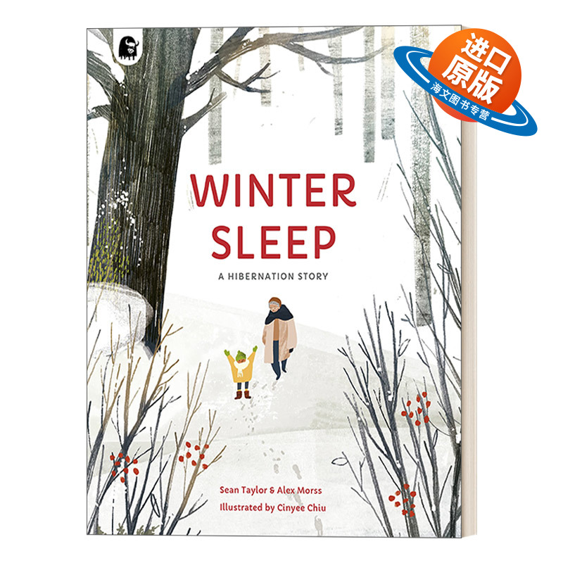 英文原版 Winter Sleep 冬眠 大自然的冬天故事 台湾插画师Cinyee Chiu 英文版 进口英语原版书籍