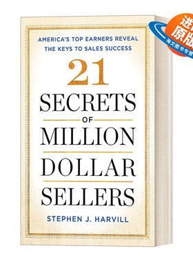 英文原版 21 Secrets of Million-Dollar Sellers 给成交21个理由 你与销售精英之间只差21个方法 销售技巧 自我提升 英文版进口书