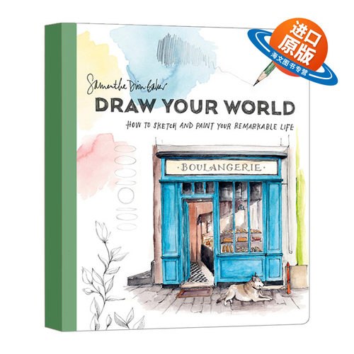 英文原版 Draw Your World 画出你的世界 艺术地赞美日常生活 英文版 进口英语原版书籍