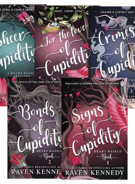 英文原版 Cupidity 繁碎之心1-5册 雷文肯尼迪畅销奇幻浪漫小说 镀金囚徒系列作者 英文版 进口英语原版书籍