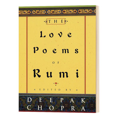 正版 英文原版 精装 The Love Poems Of Rumi  鲁米情诗 进口原版书籍