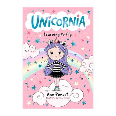 英文原版 Unicornia Learning to Fly 独角兽尼亚 起飞吧 儿童奇幻故事小说 英文版 进口英语原版书籍