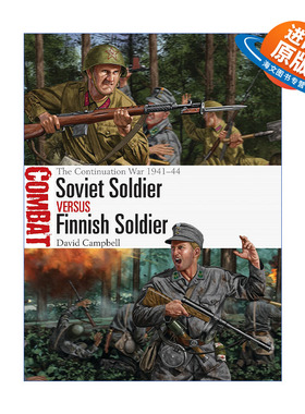 英文原版 Soviet Soldier vs Finnish Soldier 继续战争苏联士兵VS芬兰士兵 1941-1944 对战系列 英文版 进口英语原版书籍
