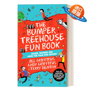 英文原版 The Bumper Treehouse Fun Book 小屁孩树屋系列 活动书解题游戏 儿童益智游戏 英文版 进口英语原版书籍