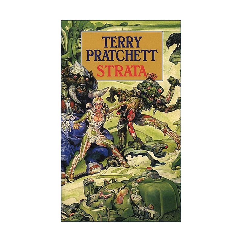 英文原版 Strata 层 特里·普拉切特科幻小说 英文版 进口英语原版书籍