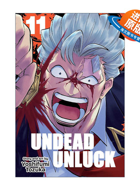 英文原版 Undead Unluck. Volume 11 不死不幸漫画 卷11 户冢庆文 英文版 进口英语原版书籍