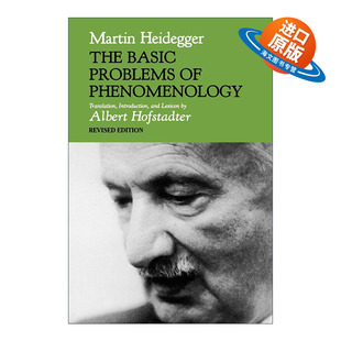 英文原版 The Basic Problems of Phenomenology 现象学的基本问题 马丁·海德格尔 英文版 进口英语原版书籍