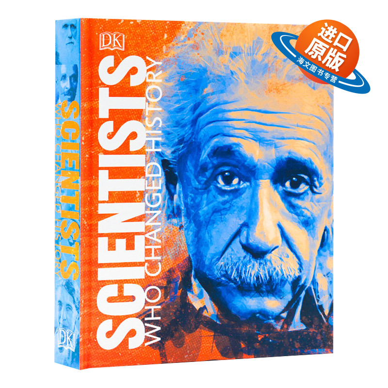 现货 DK百科系列 改变历史的科学家 Scientists Who Changed History 英文原版 科学家科普百科读物 人物传记 全图解精美图片 精装