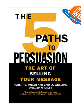 英文原版 The 5 Paths to Persuasion 赢在说服力 英文版 进口英语原版书籍