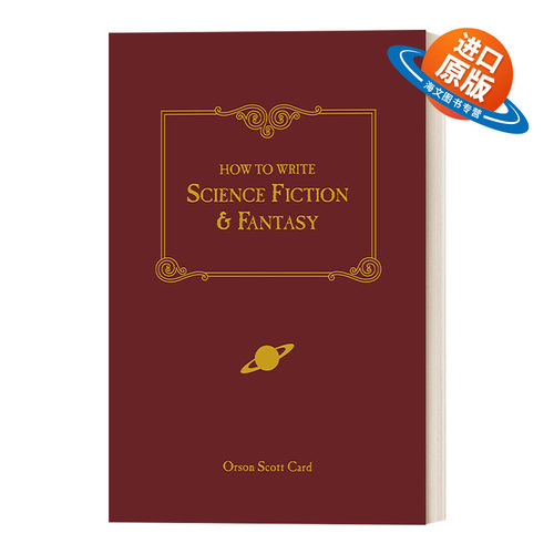 英文原版 How to Write Science Fiction and Fantasy 如何创作科幻小说与奇幻小说 写作技巧指南 豆瓣推荐 英文版 进口英语书籍