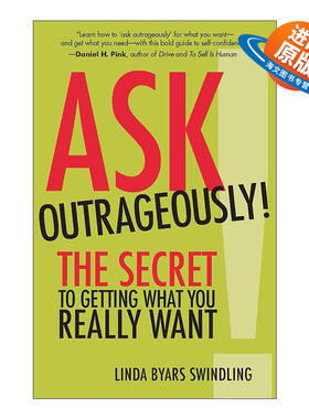 英文原版 Ask Outrageously 别输在不敢提要求上 令害羞者受益终生的人际沟通法则 谈判专家Linda Byars Swindling 进口英语书籍
