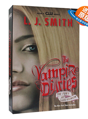 英文原版 The Vampire Diaries The Fury and Dark Reunion 吸血鬼日记3 愤怒和黑暗归来 英文版外文小说