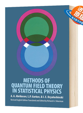 统计物理中的量子场论方法 英文原版 Methods of Quantum Field Theor 英文版进口原版英语书籍