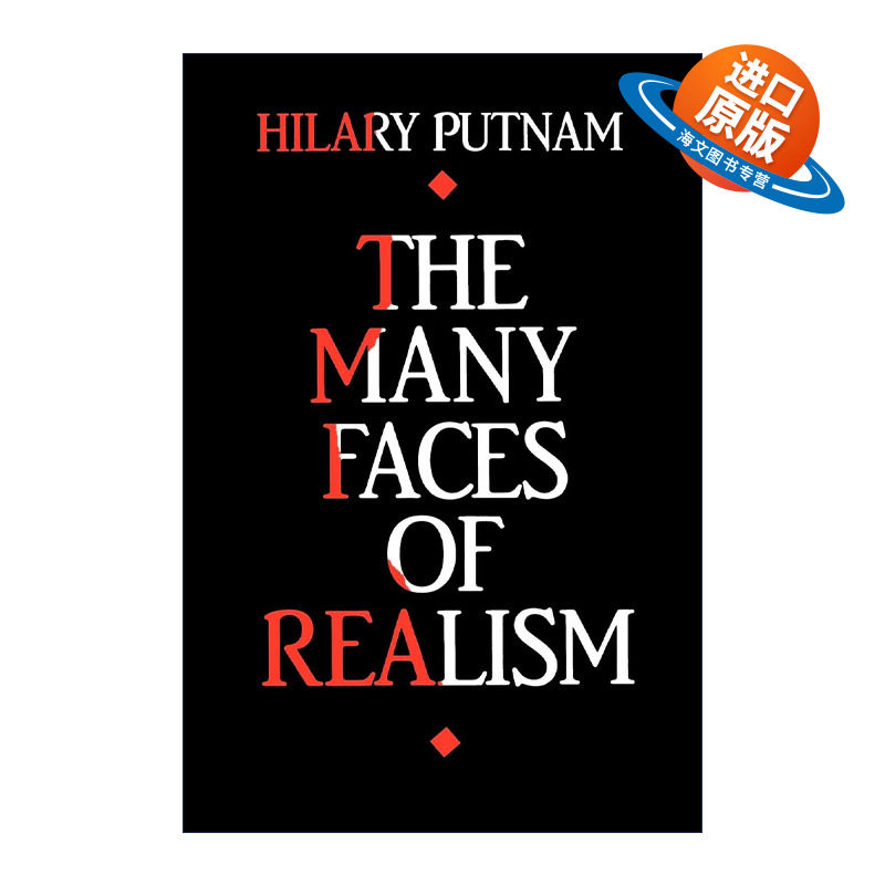 英文原版 Many Faces of Realism (Paul Carus Lectures) 实在论的多副面孔 哲学 Hilary Putnam希拉里·普特南 英文版
