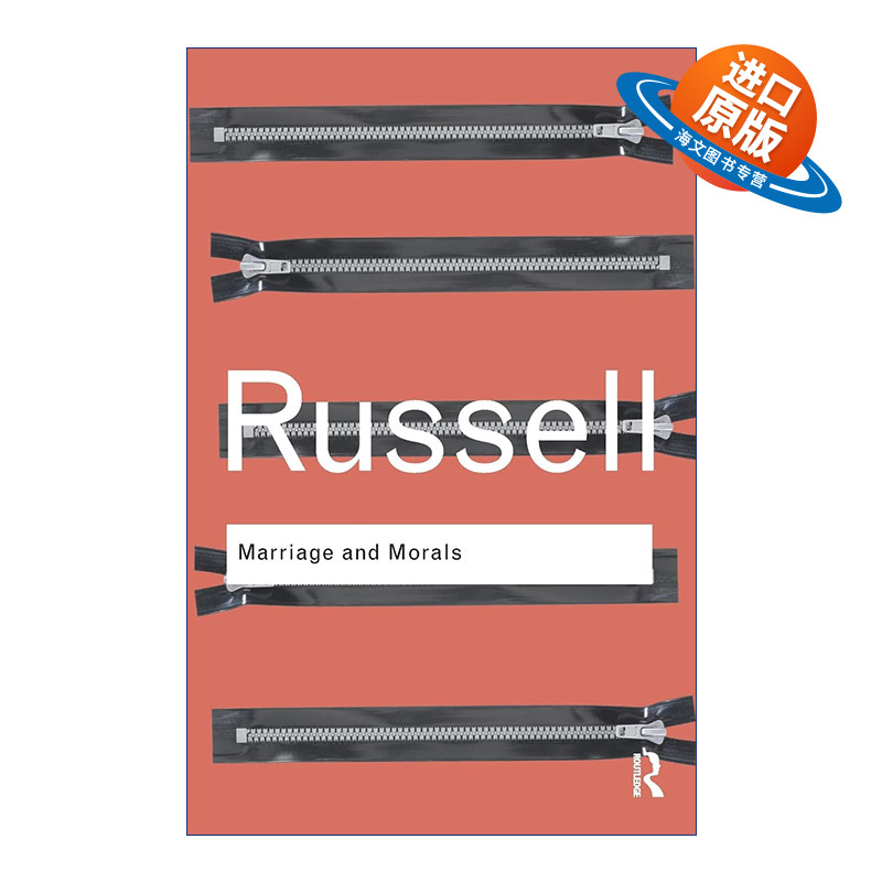 英文原版 Marriage and Morals 婚姻与道德 伯特兰罗素 Routledge Classics系列 英文版 进口英语原版书籍