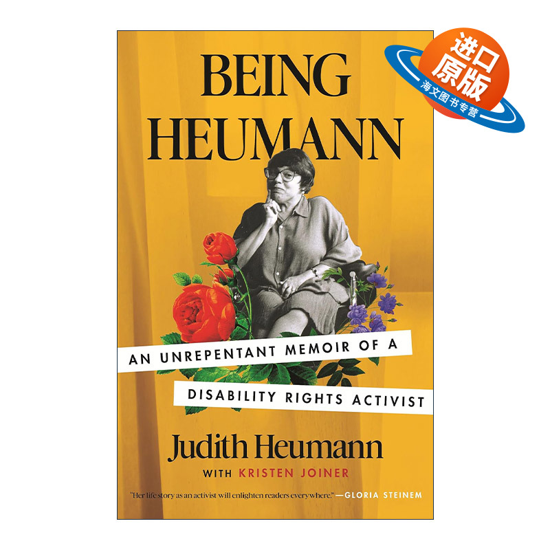英文原版 Being Heumann 朱迪思·休曼传 残疾人权利活动家回忆录 Judith Heumann 英文版 进口英语原版书籍