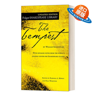 英文原版 The Tempest 暴风雨 福尔杰莎士比亚图书馆系列 Folger Library Shakespeare 英文版 进口英语原版书籍