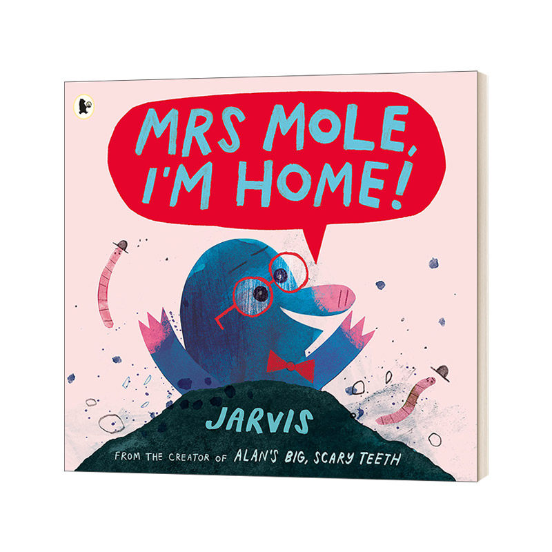 英文原版绘本 Mrs Mole I'm Home 鼹鼠太太 我回来喽 格林纳威奖作品 英文版 进口英语原版书籍怎么看?