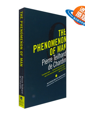英文原版 The Phenomenon of Man 人的现象 德日进 中国考古学的奠基人之一 英文版 进口英语原版书籍