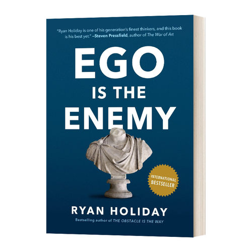 英文原版 精装 Ego Is The Enemy 自我是敌人 精装 英文版 进口英语原版书籍
