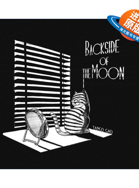 英文原版 Backside of the Moon 月球背面 幽默漫画 中国漫画家高幼军 英文版 进口英语原版书籍