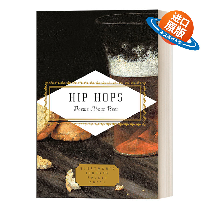 英文原版 Hip Hops Poems About Beer Everyman's Library Pocket Poets Series 啤酒之诗 人人图书馆精装收藏版 Christoph Keller