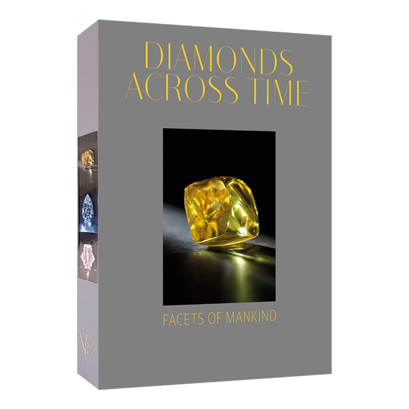 英文原版Diamonds Across Time 跨越时间的钻石 人类的层面 呈现跨越时间空间的钻石全面概述 传奇宝石收藏 艺术画册 精装 英文版