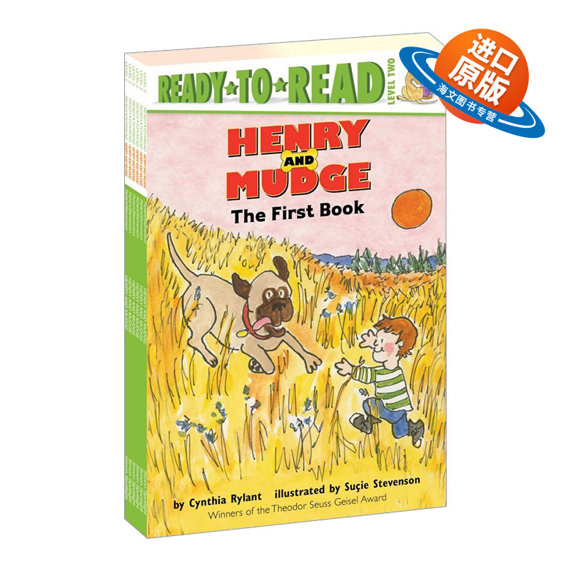 英文原版 Henry and Mudge Ready-to-Read Value Pack 亨利和玛吉6册装#1 英文版 进口英语原版书籍儿童外文书