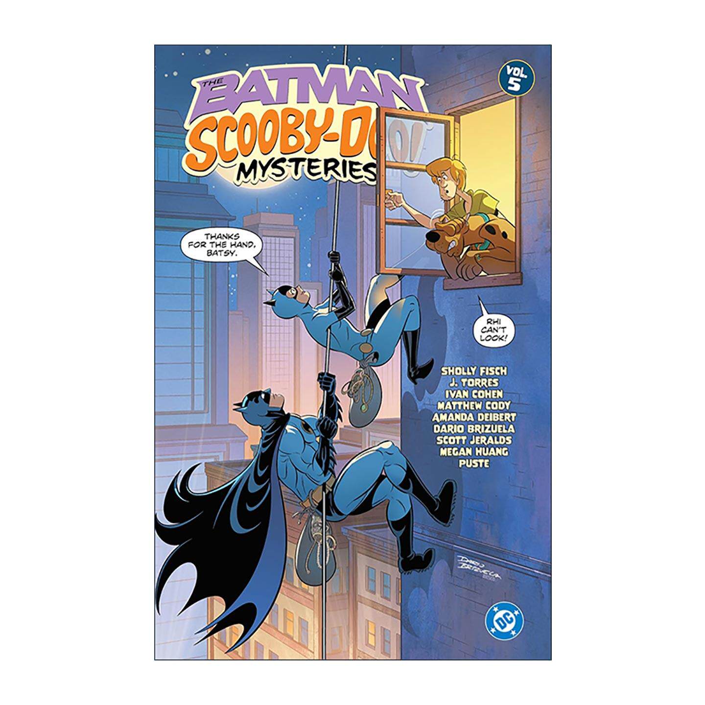 英文原版 The Batman & Scooby-Doo Mysteries Vol.5 蝙蝠侠与史酷比狗之谜 卷五 儿童DC漫画 英文版 进口英语原版书籍