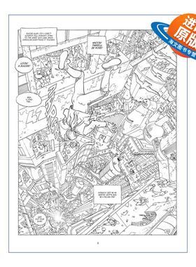 英文原版 The Incal Black & White Edition 印加石  精装黑白收藏版 佐杜洛夫斯基 法国漫画大师墨比斯 英文版 进口英语原版书籍