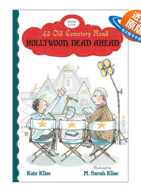 英文原版 Hollywood Dead Ahead 旧公墓路43号5 搞笑鬼故事 儿童漫画 英文版 进口英语原版书籍
