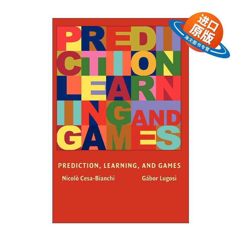 英文原版 Prediction Learning and Games 预测 学习和游戏 精装 Nicolo Cesa-Bianchi 英文版 进口英语原版书籍