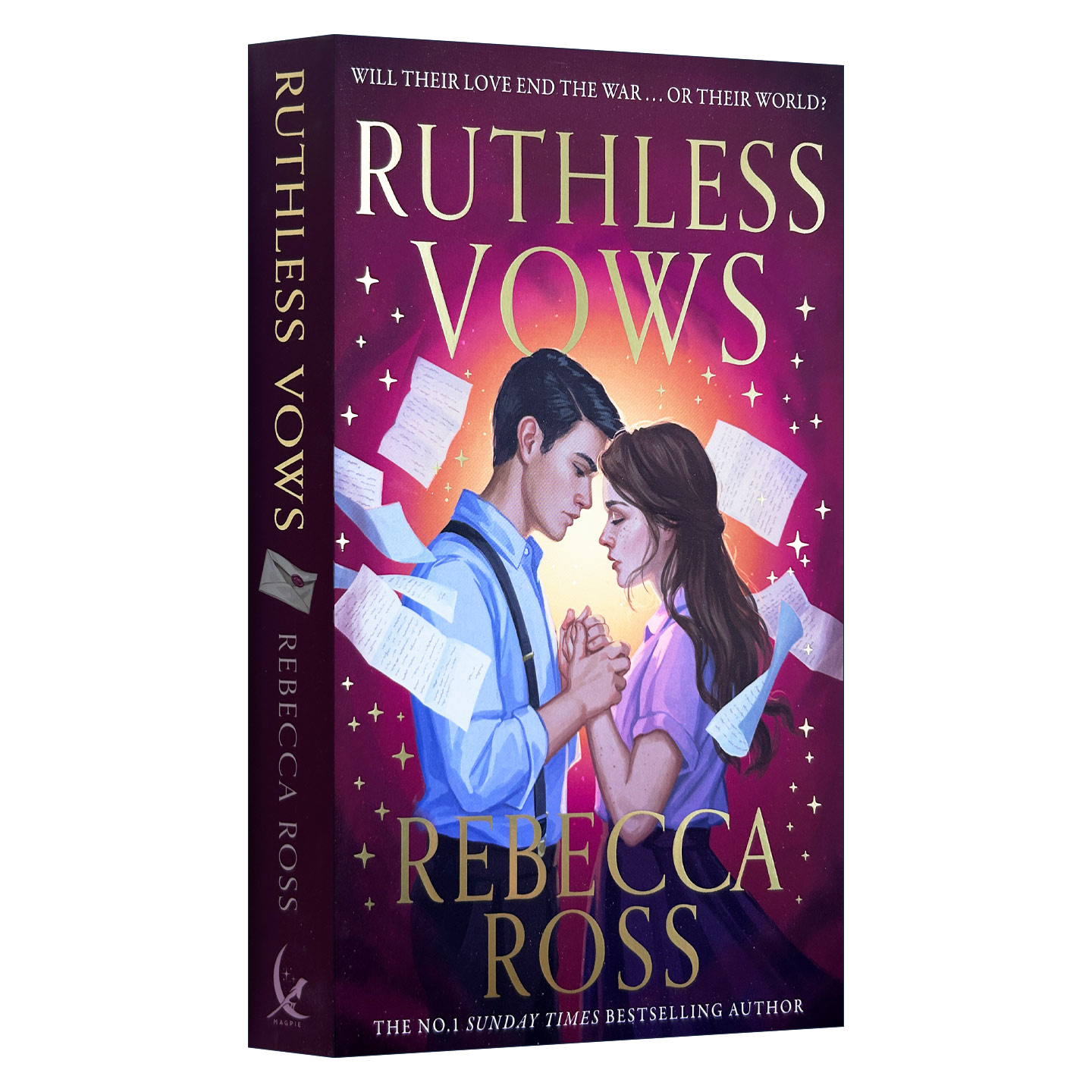 英文原版 Ruthless Vows 残酷誓约 魔法信件2 丽贝卡·罗斯战时奇幻爱情小说 魔法之河系列作者 英文版 进口英语原版书籍