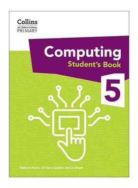 英文原版 Collins International Primary Computing Student's Book 5 柯林斯国际小学计算机科学学生用书5 英文版 进口书籍