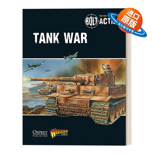 英文原版 Bolt Action Tank War 桌面战争兵棋 坦克大决战 英文版 进口英语原版书籍
