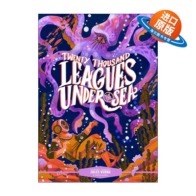 英文原版 Classic Starts Twenty Thousand Leagues Under the Sea 开始读经典 海底两万里 精装 英文版 进口英语原版书籍