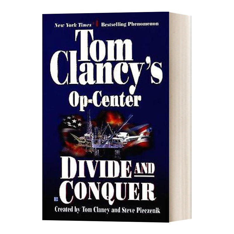 英文原版小说 Divide and Conquer Op-Center分而治之美国军事小说大师Thomas Clancy英文版进口英语原版书籍