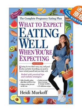 英文原版 What to Expect Eating Well When You're Expecting 海蒂怀孕大百科 孕期饮食指南 英文版 进口英语原版书籍